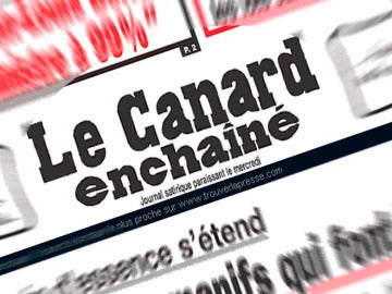 Cabecera de un número de 'Le Canard Enchaîné'
