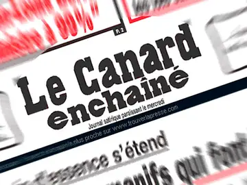 Cabecera de un número de 'Le Canard Enchaîné' Cabecera de un número de 'Le Canard Enchaîné'