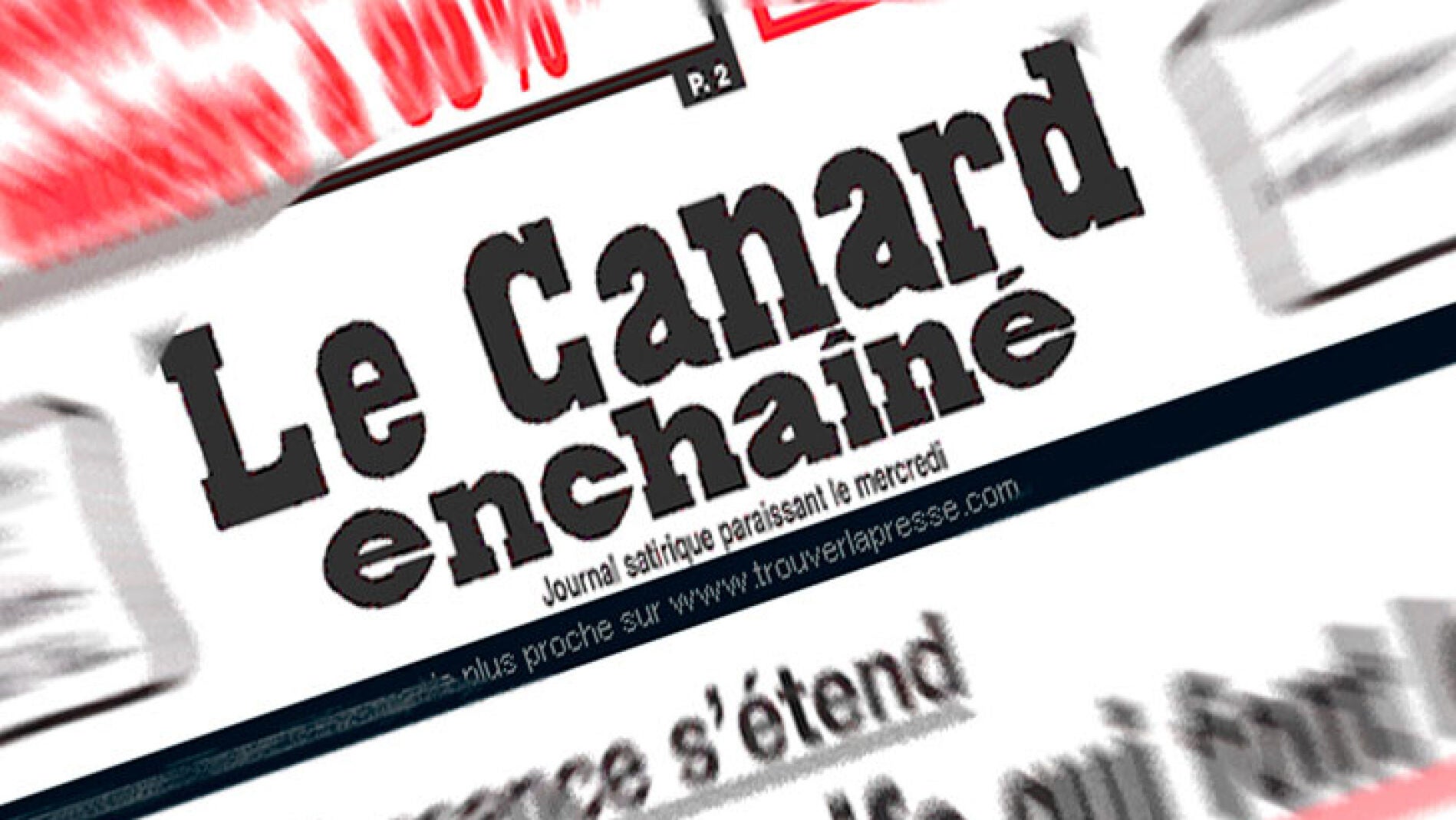 Cabecera de un n&uacute;mero de 'Le Canard Encha&icirc;n&eacute;'