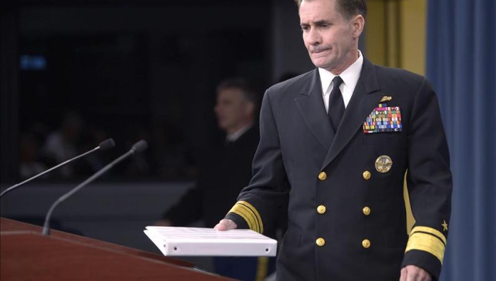 El portavoz principal del Departamento de Defensa de EEUU John Kirby