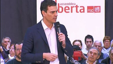 Sánchez reivindica la Cataluña 