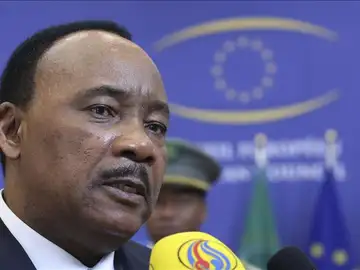 El presidente de Níger, Mahmadou Issoufou. El presidente de Níger, Mahmadou Issoufou.