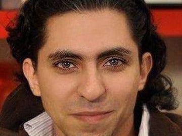 Imagen del joven activista Raif Badawi.