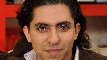 Imagen del joven activista Raif Badawi.