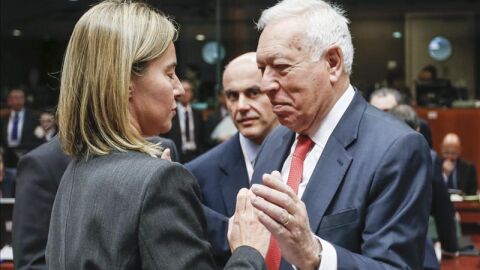 El ministro de Exteriores, Garc&iacute;a Margallo