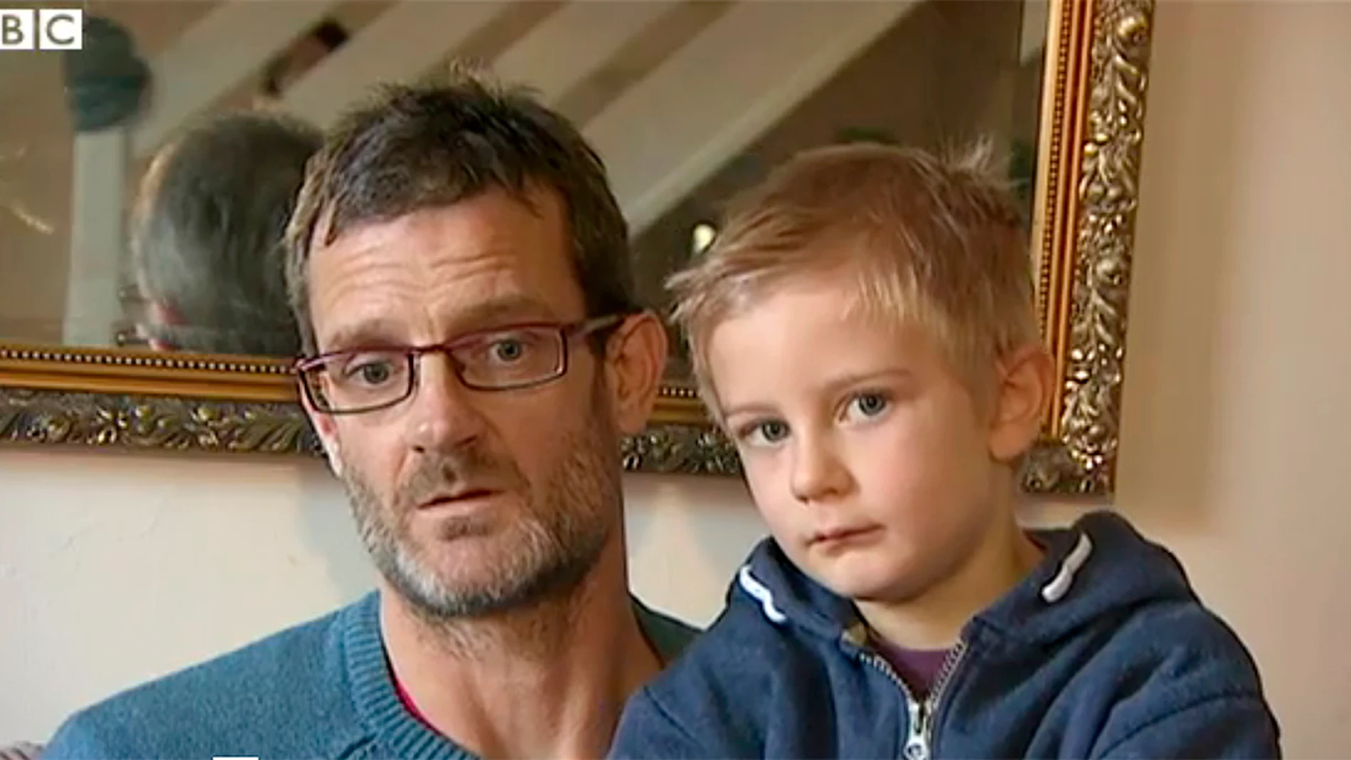 Alex Nash y su padre Alex Nash y su padre