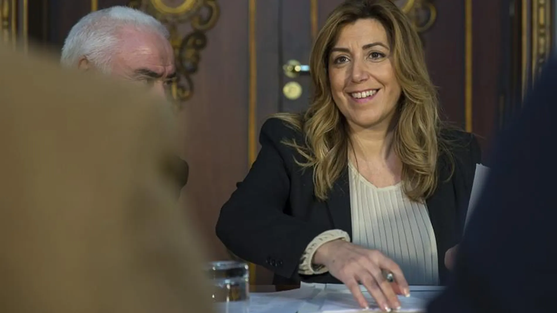 La presidenta de la Junta de Andalucía, Susana Díaz