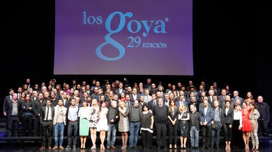 Los nominados a los Goya han celebrado 