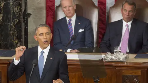 Barack Obama en el discurso del Estado de la Unión Barack Obama en el discurso del Estado de la Unión