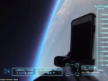 El iPhone 6 en el espacio El iPhone 6 en el espacio