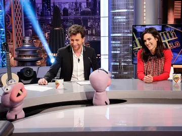 Jennifer Connelly con Trancas y Barrancas en El Hormiguero 3.0 Jennifer Connelly con Trancas y Barrancas en El Hormiguero 3.0