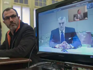 Videoconferencia de Luis Bárcenas Videoconferencia de Luis Bárcenas