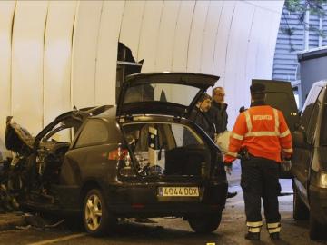 Accidente en Eibar