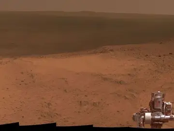 Panorámica de Marte capturada por el rover Opportunity Panorámica de Marte capturada por el rover Opportunity