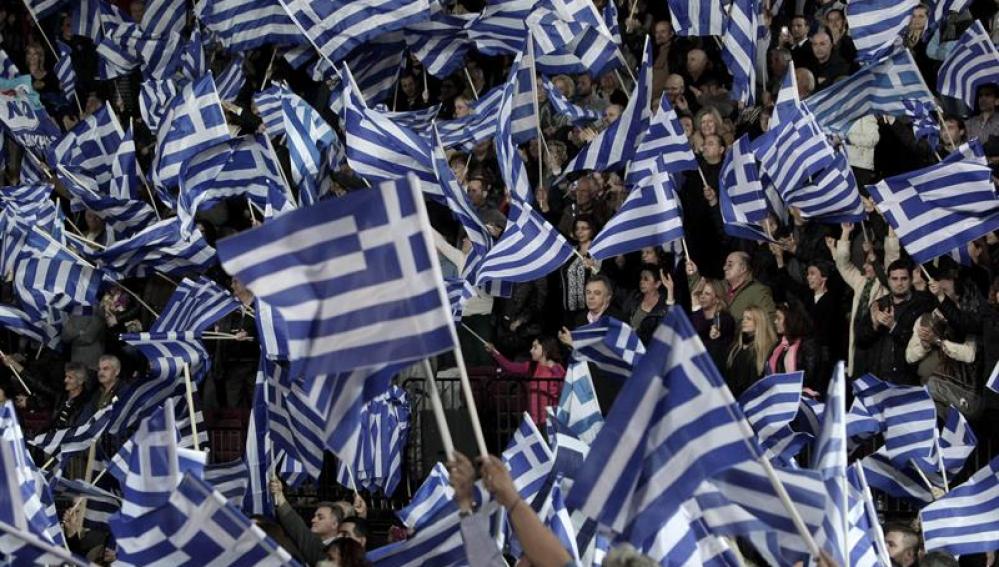 Cierre de campaña en Grecia