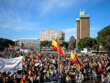 Manifestación de la AVT en Colón Manifestación de la AVT en Colón