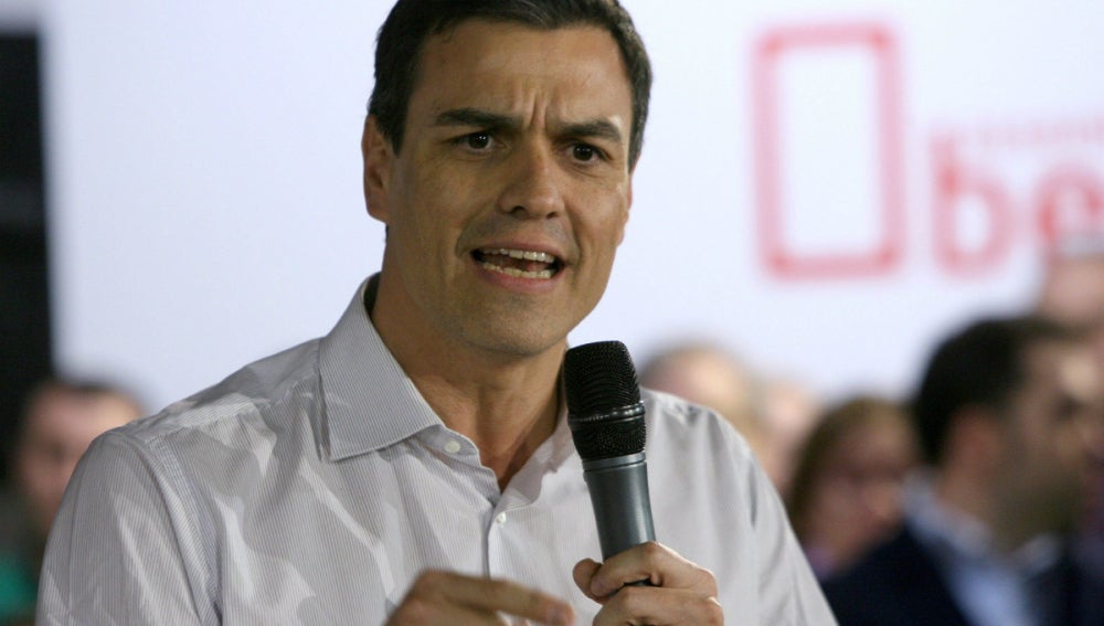 Pedro Sánchez, en un acto