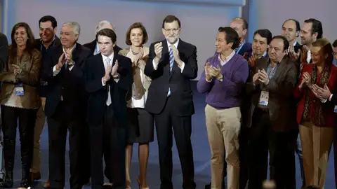 Rajoy, en la convención nacional del PP Rajoy, en la convención nacional del PP
