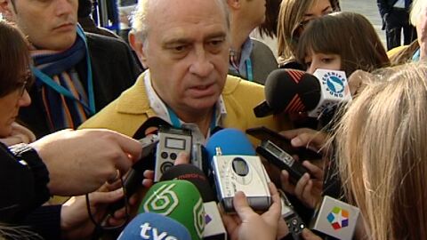 El ministro del Interior, Jorge Fern&aacute;ndez D&iacute;az