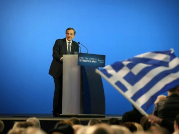 Samaras, en un discurso