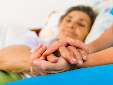 Una enferma de alzhéimer. / US Una enferma de alzhéimer. / US