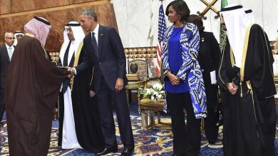 Michelle Obama desata la furia de los saudíes por no llevar velo