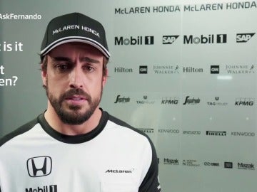 Fernando Alonso responde a los internautas