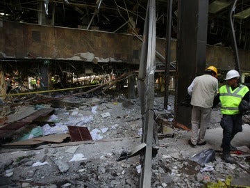 El hospital ha quedado destruido