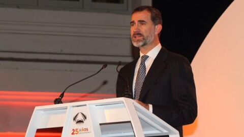 El Rey Felipe VI, en la gala del 25 Aniversario de Antena 3