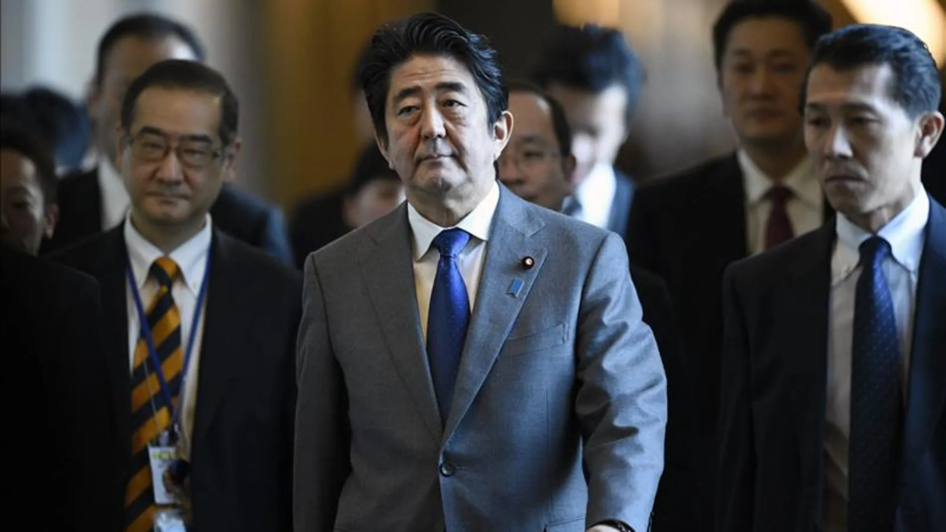 El primer ministro nipón, Shinzo Abe. El primer ministro nipón, Shinzo Abe.