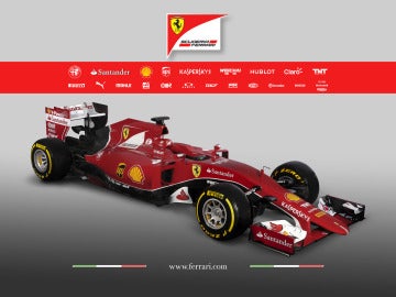 El nuevo Ferrari SF15-T