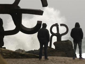 Viento en San Sebastián.