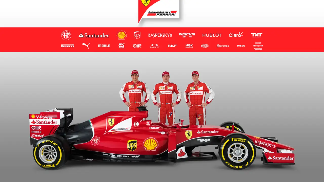 Ferrari presenta el SF15-T de Vettel y Raikkonen