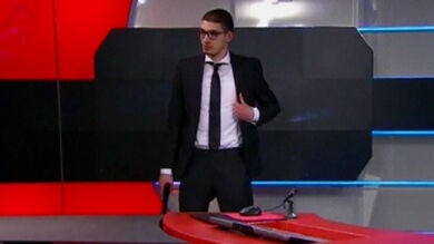 Así es el estudiantes que irrumpió en la televisión holandesa con un arma falsa