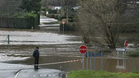 El río Narcea, desbordado El río Narcea, desbordado