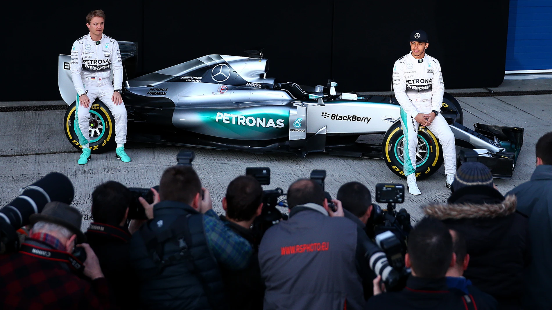Presentación del W06 de Mercedes