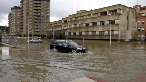 Inundaciones en Miranda de Ebro Inundaciones en Miranda de Ebro