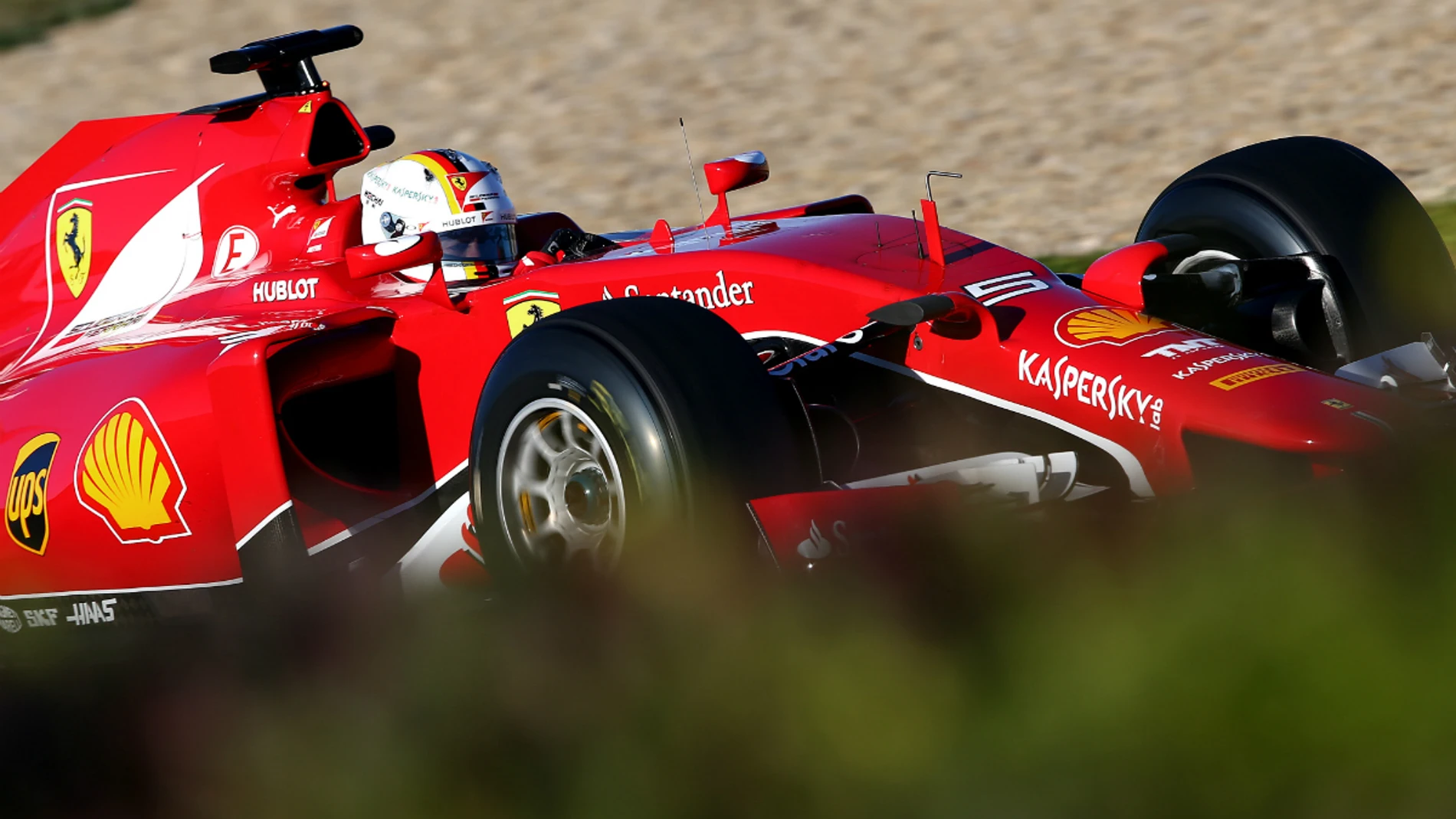 Vettel, con la 'Scuderia'