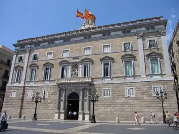 Sede de la Generalitat de Cataluña. Sede de la Generalitat de Cataluña.