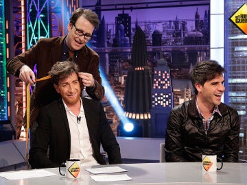Joaqu&iacute;n Reyes y Ernesto Sevilla en El Hormiguero 3.0