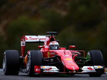 Raikkonen se sube al Ferrari en Jerez