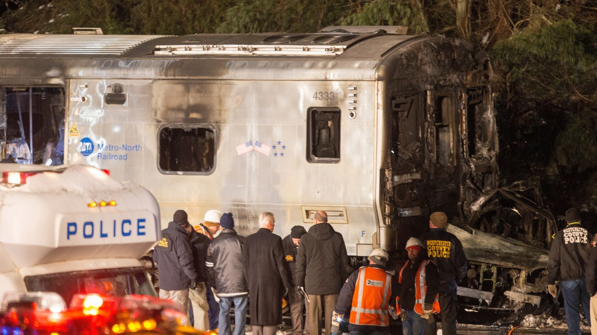 Imagen del tren accidentado