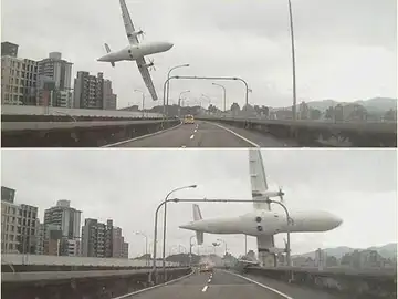 Accidente de avión en Taiwán Accidente de avión en Taiwán