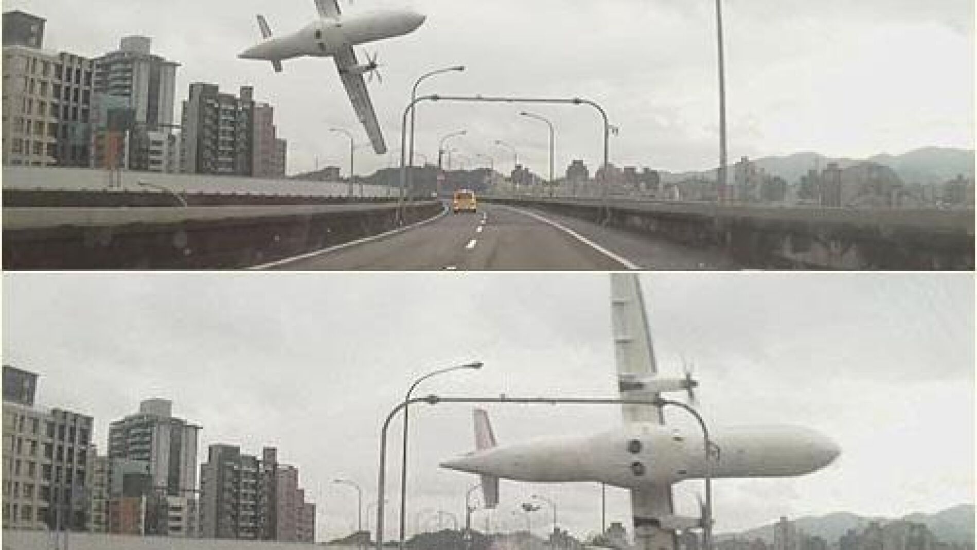 Accidente de avi&oacute;n en Taiw&aacute;n