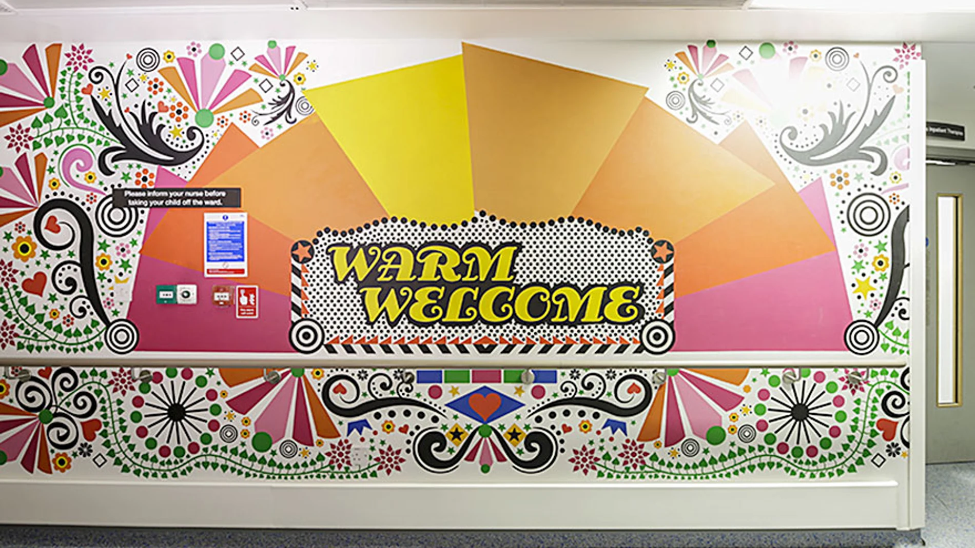 Cálida bienvenida. Cálida bienvenida.