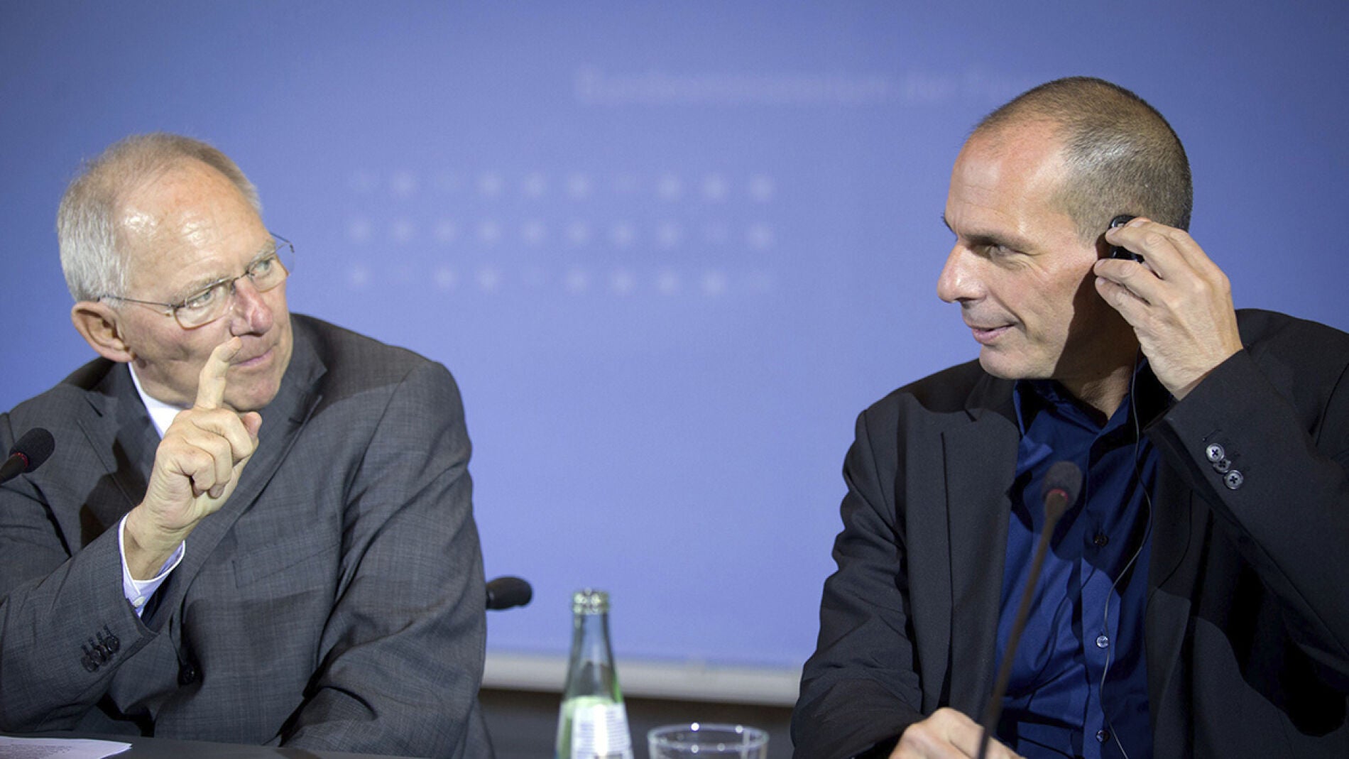 Sch&auml;uble y Varufakis