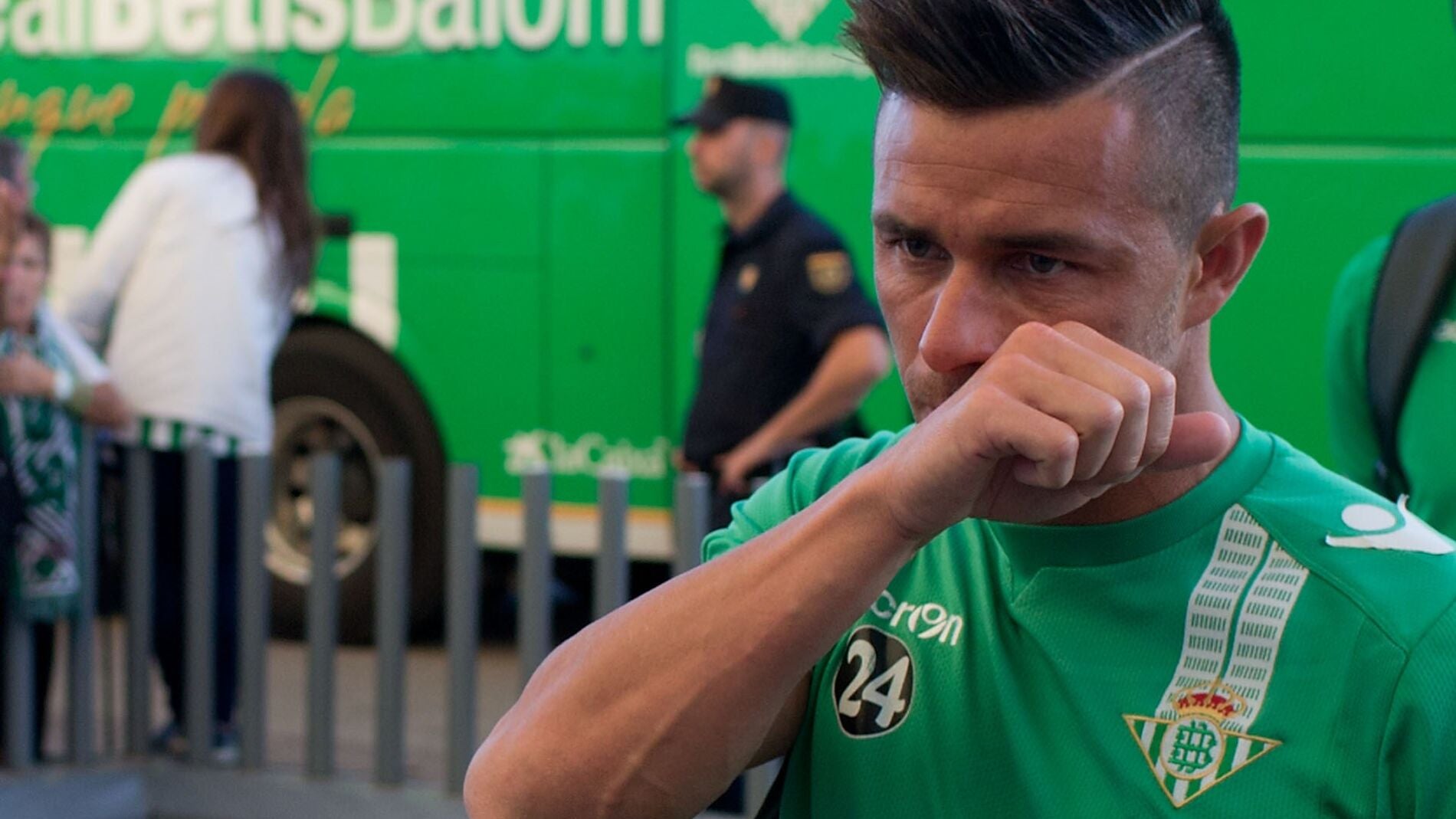 Rub&eacute;n Castro, jugador del Real Betis