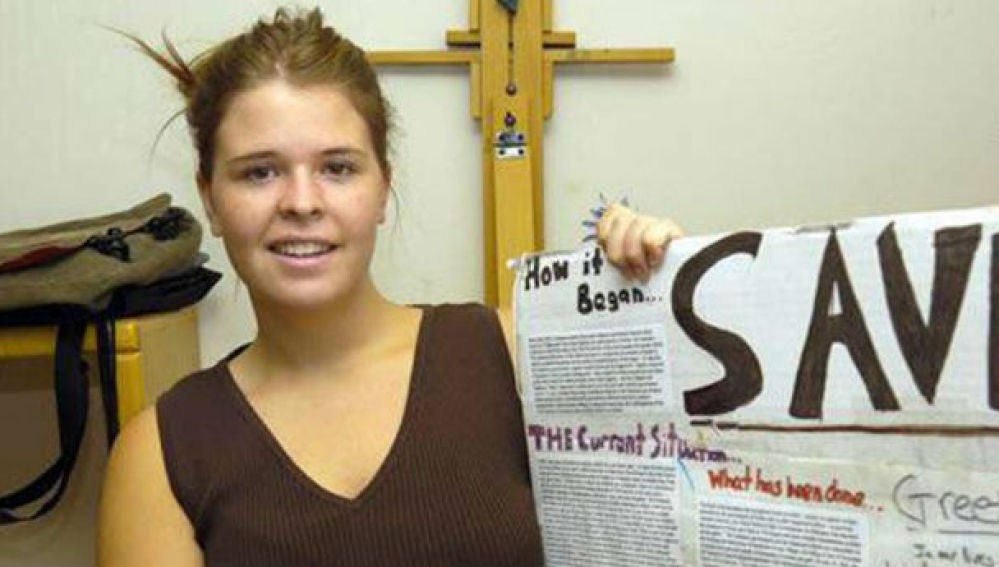La estadounidense Kayla Mueller en una imagen de una red social.