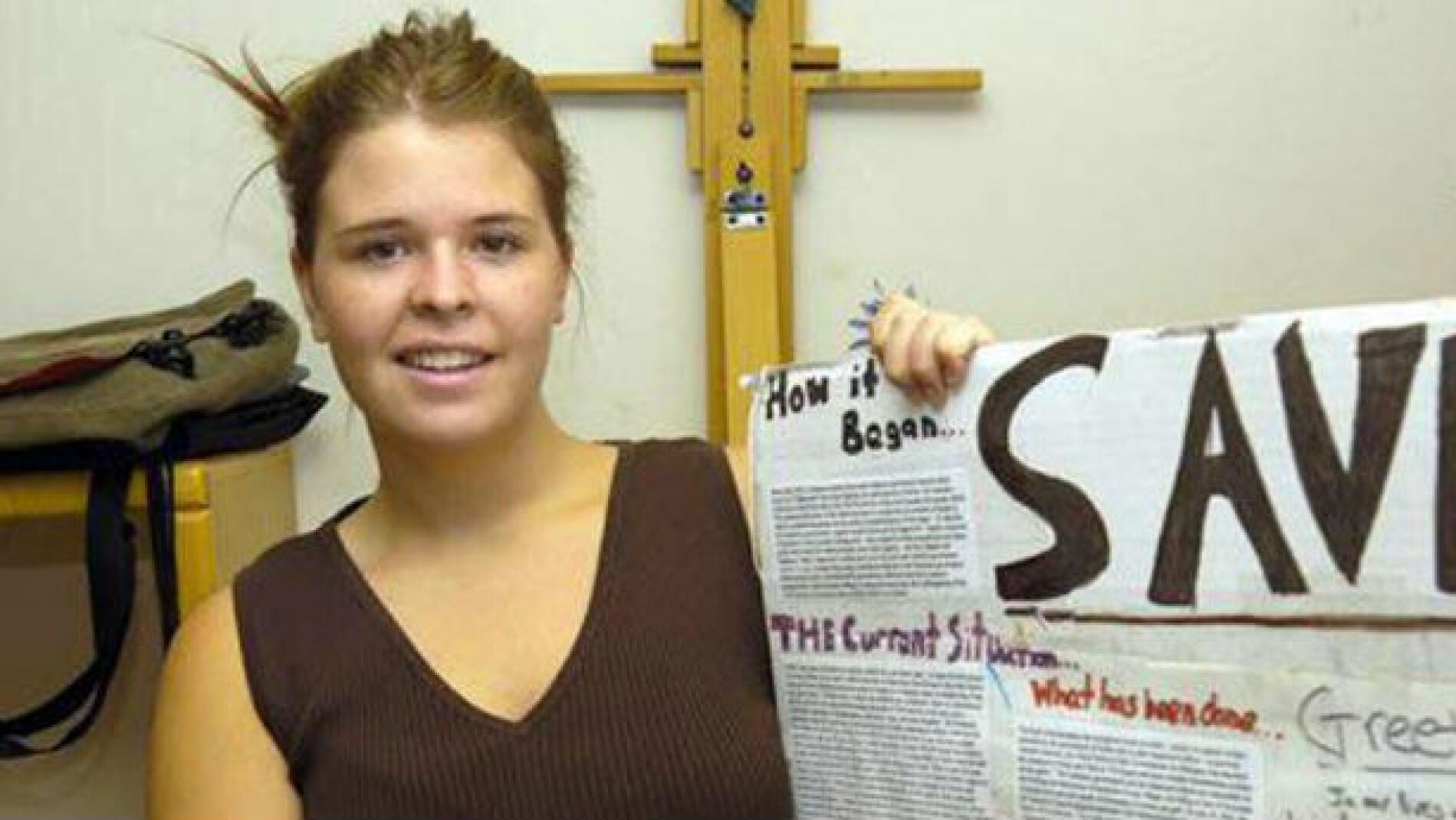 La estadounidense Kayla Mueller en una imagen de una red social.
