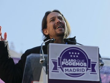 Pablo Iglesias: "Las encuestas demuestran que David puede ganar a Goliad"